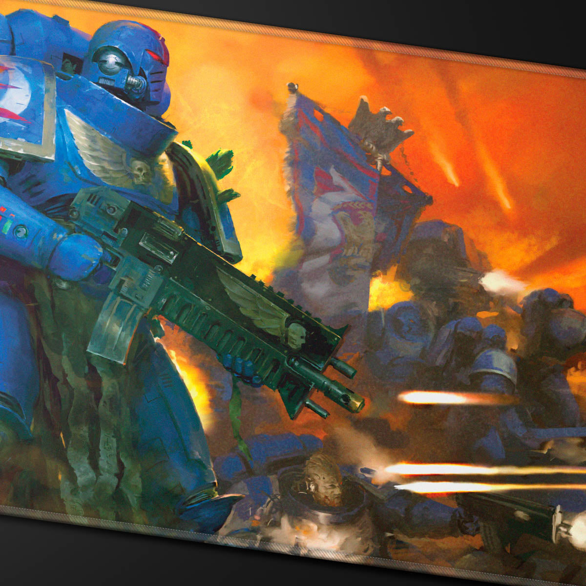 ultra-pro-space-marines-adeptus-astartes-stitched-edge-playmat-f-r-warhammer-40- image 2
