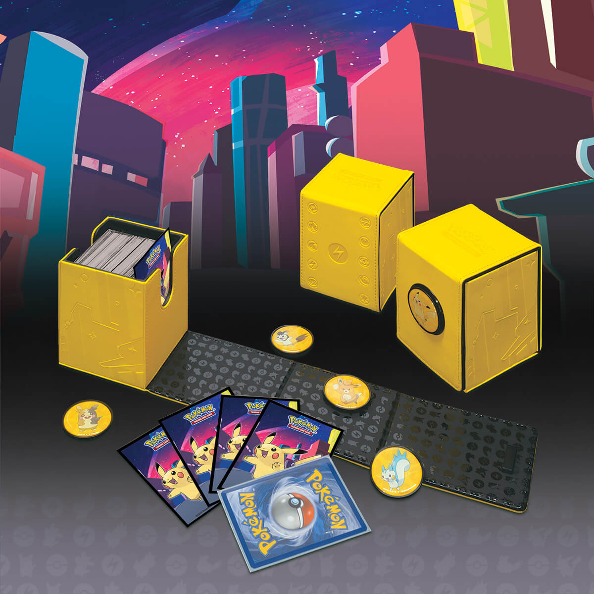 ultra-pro-gallery-series-shimmering-skyline-alcove-click-deck-box-f-r-pok-mon image 3