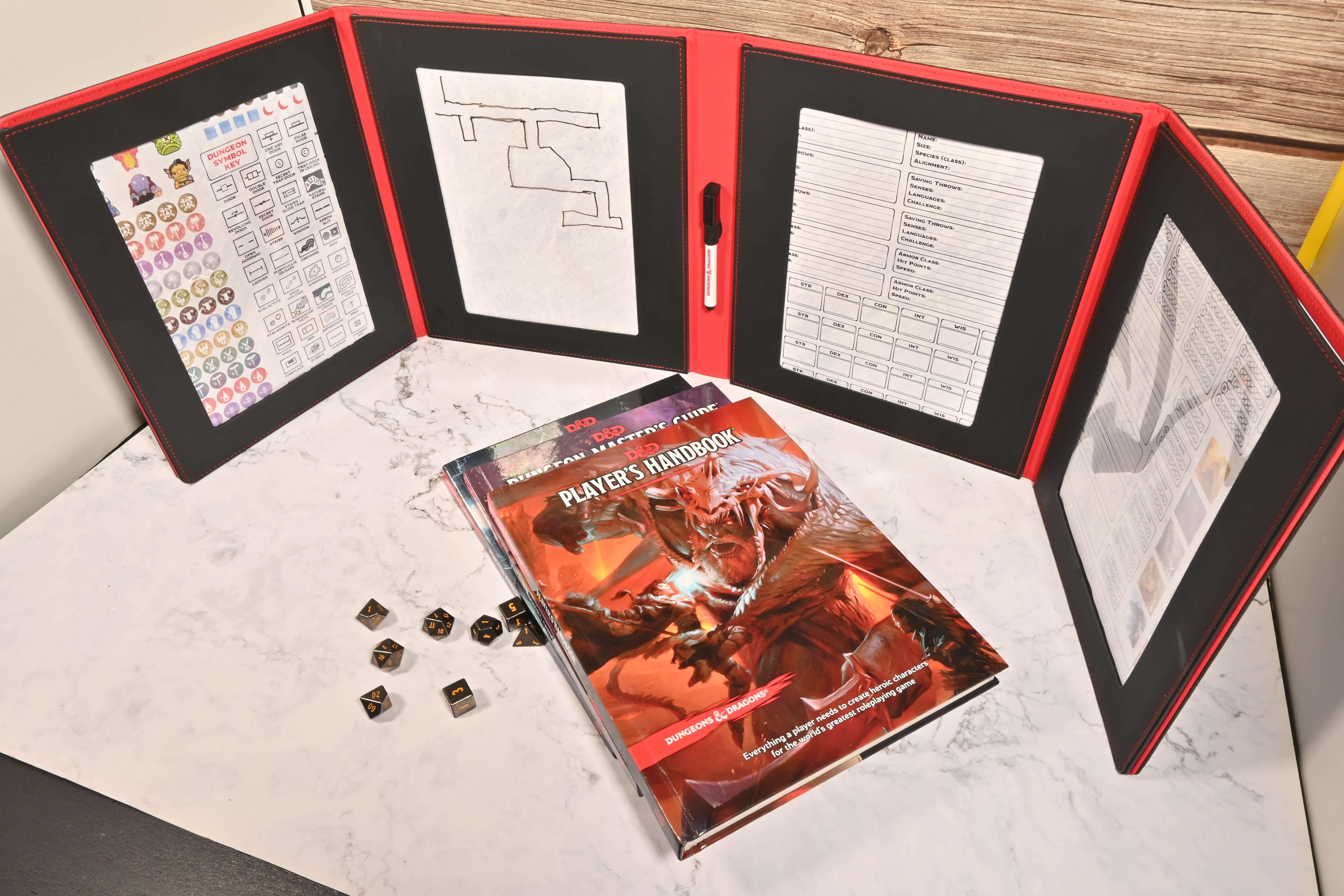 ultra-pro-premium-dungeon-master-s-screen-sichtschirm-aus-kunstleder-f-r-dungeon image 8