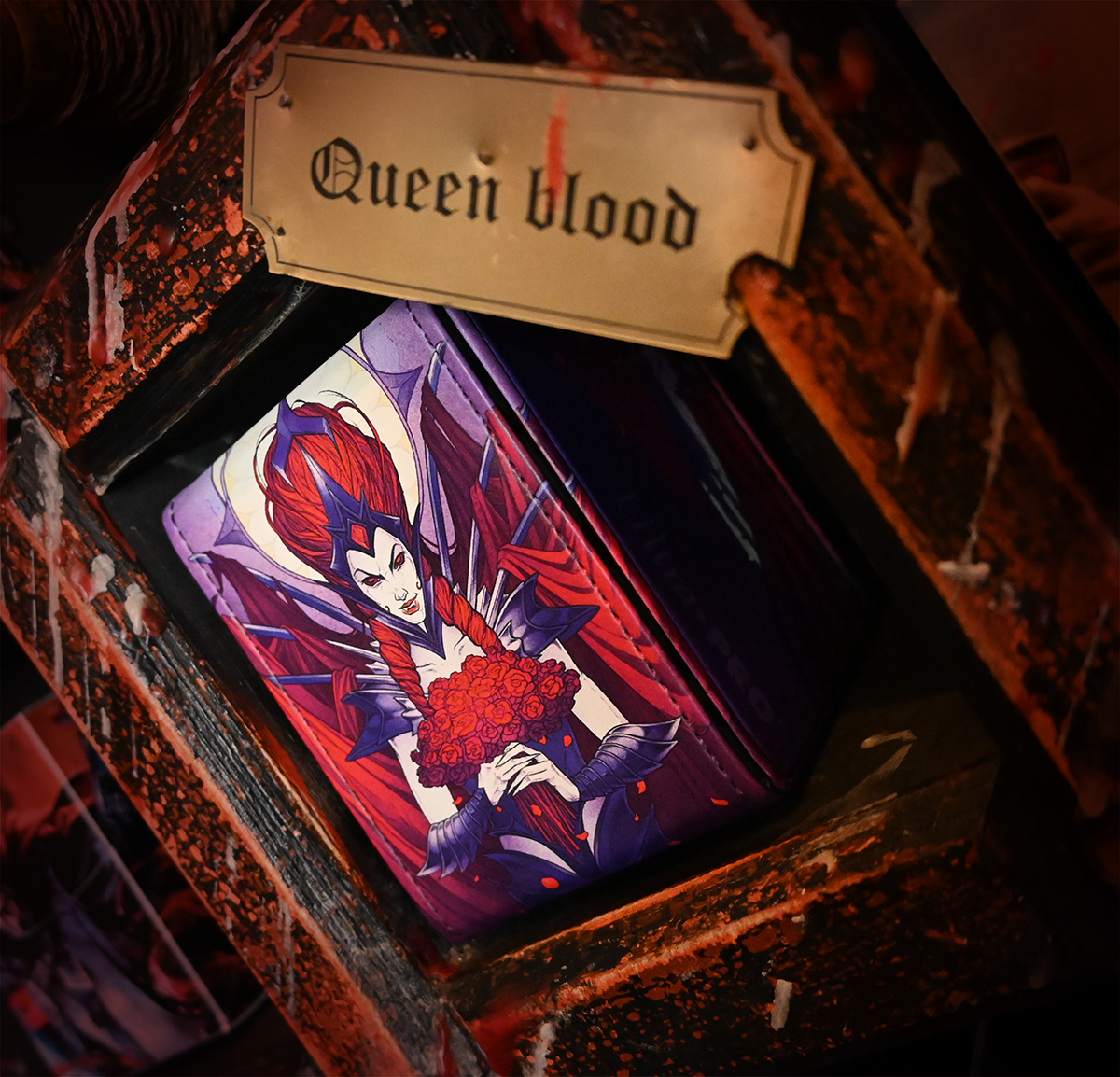 ultra-pro-alcove-flip-deck-box-magic-the-gathering-innistrad-crimson-vow-set-boo image 6