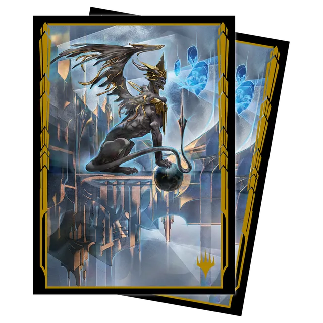 ultra-pro-streets-of-new-capenna-standard-sleeves-100ct-raffine-scheming-seer-de image 1