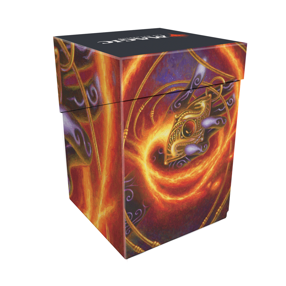 ultra-pro-modern-horizons-3-ruby-medallion-100-deck-box-f-r-magic-the-gathering image 2