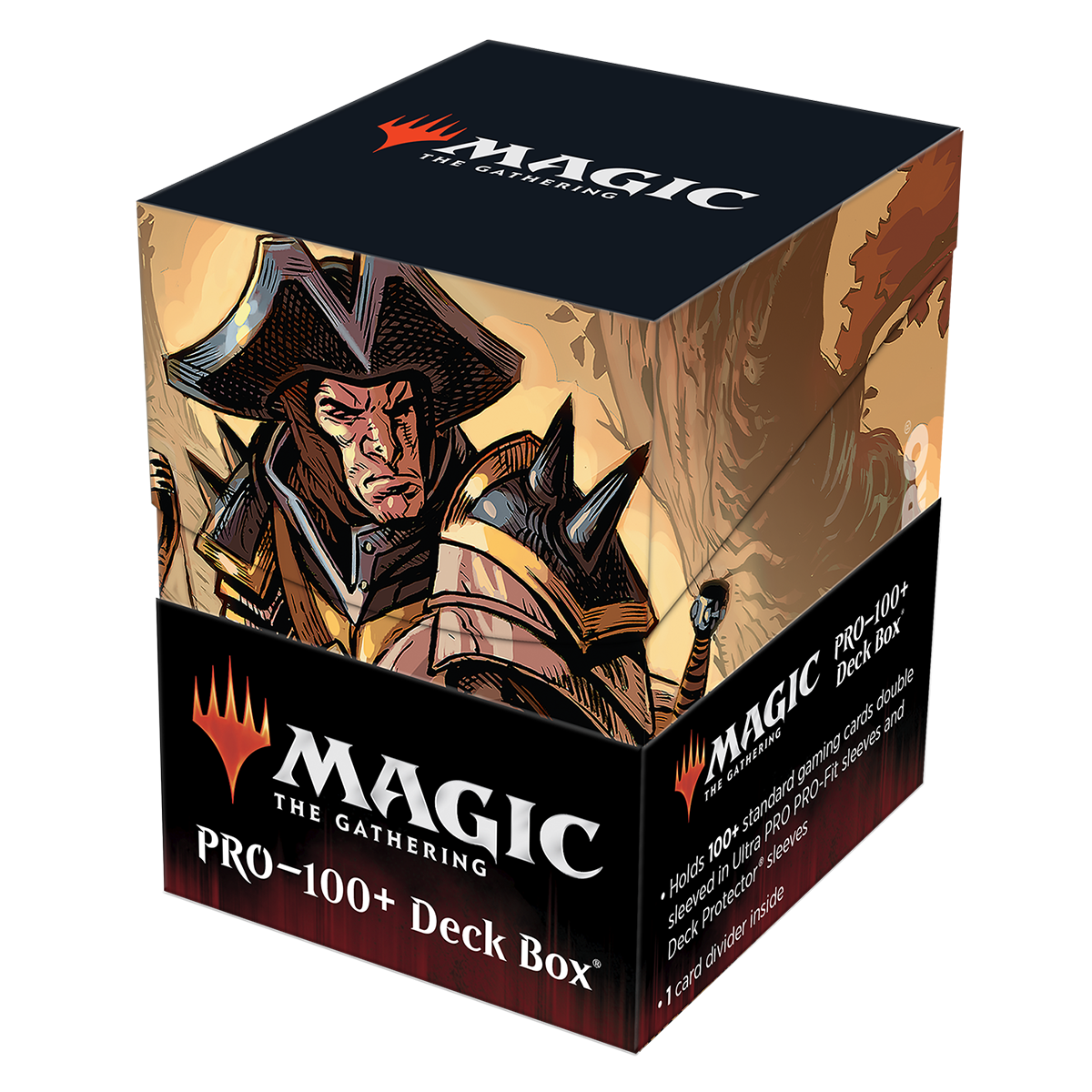 ultra-pro-innistrad-midnight-hunt-brutal-cathar-100-deck-box-magic-the-gathering image 2