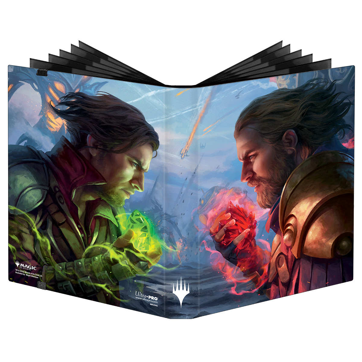 ultra-pro-the-brothers-war-draft-booster-art-9-pocket-pro-binder-f-r-magic-the-g image 1