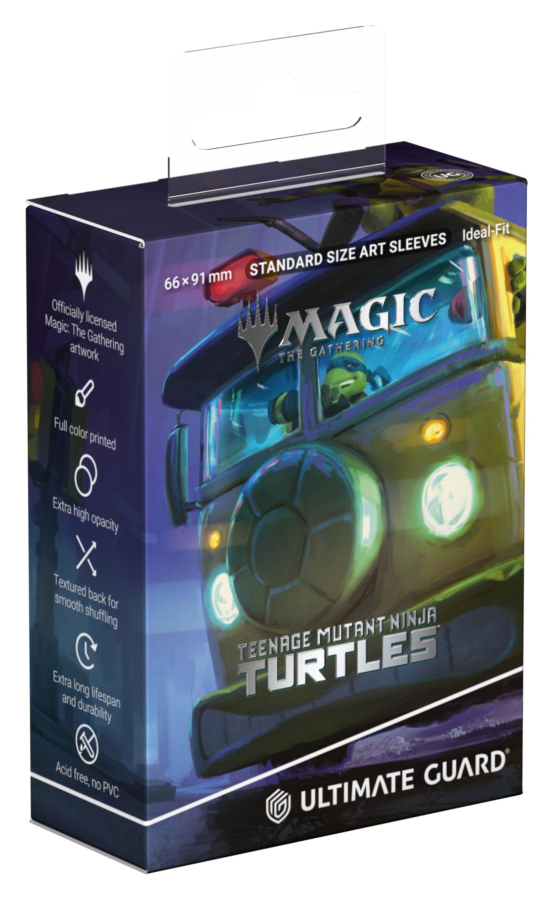 ultimate-guard-art-sleeves-mtg-teenage-mutant-ninja-turtles-turtle-van-100-h-lle image 2
