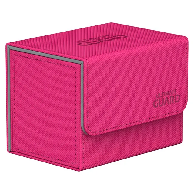 ultimate-guard-sidewinder-80-xenoskin-deckbox-pink image 1