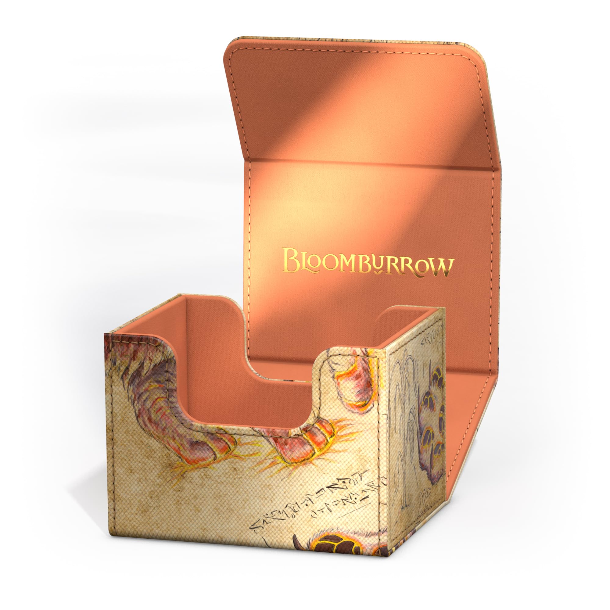ultimate-guard-sidewinder-100-xenoskin-deckbox-mtg-bloomburrow-sunspine-lynx image 5