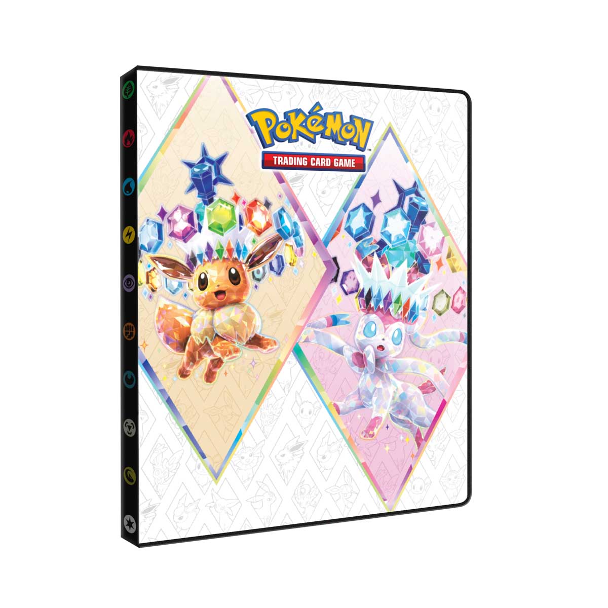 ultra-pro-scarlet-violet-prismatic-evolutions-9-pocket-portfolio-f-r-pok-mon image 2