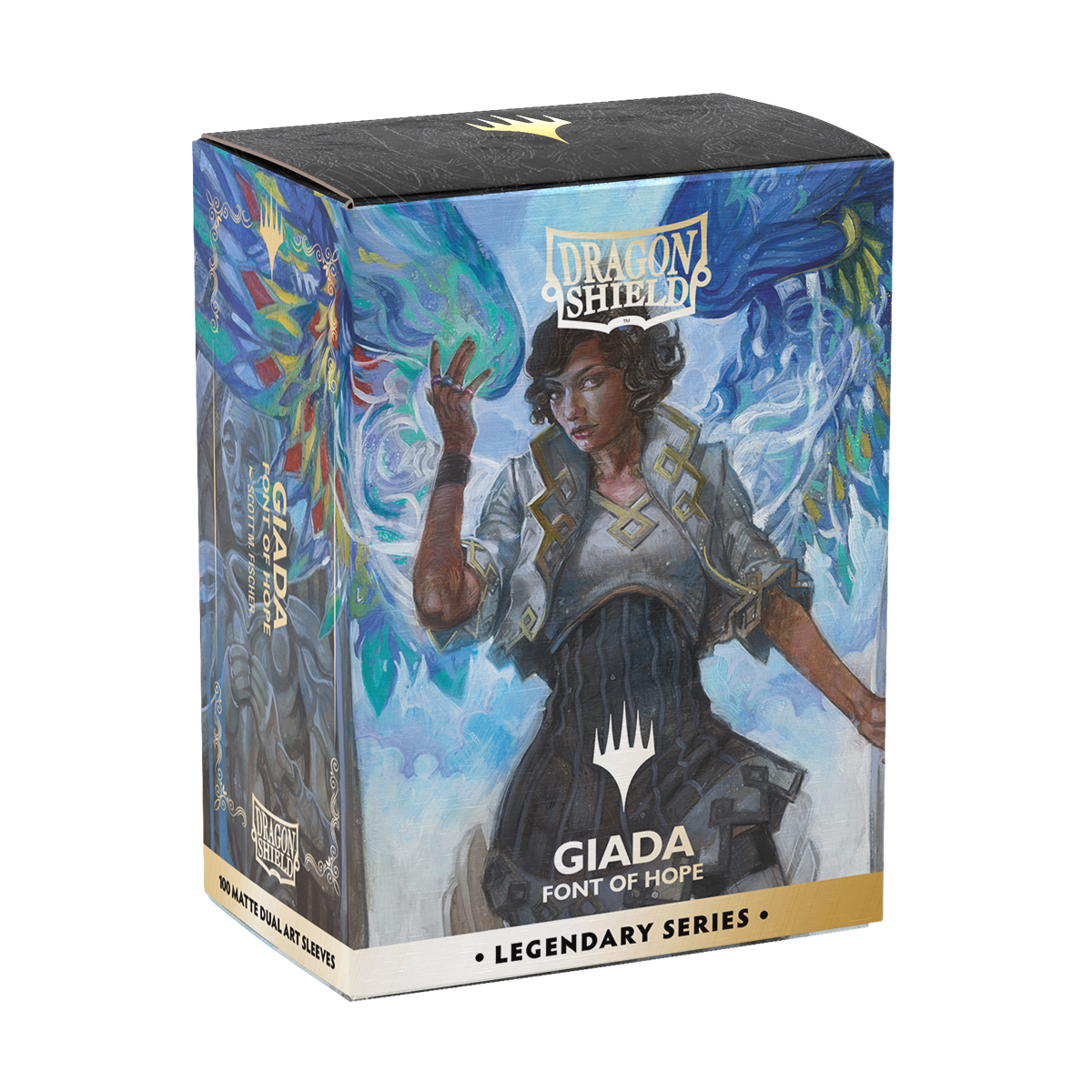 dragon-shield-legendary-series-giada-font-of-hope-matte-dual-art-sleeves-100-st- image 4