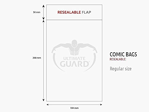 ultimate-guard-comic-bags-regular-size-wiederverschlie-bar-100-st-ck image 3