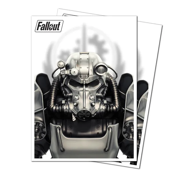 ultra-pro-fallout-brotherhood-of-steel-105ct-apex-deck-protector-sleeves-standar image 1