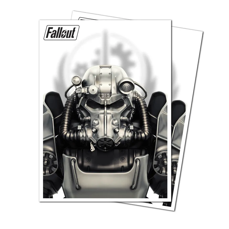 ultra-pro-fallout-brotherhood-of-steel-105ct-apex-deck-protector-sleeves-standar image 1