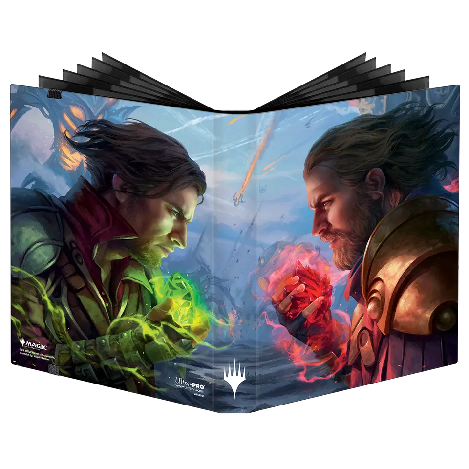 ultra-pro-the-brothers-war-draft-booster-art-9-pocket-pro-binder-f-r-magic-the-g image 1