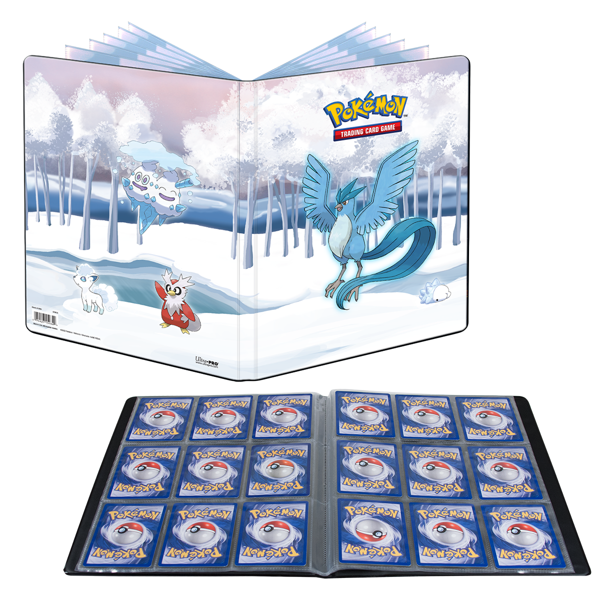 ultra-pro-gallery-series-frosted-forest-9-pocket-portfolio-f-r-pok-mon image 2