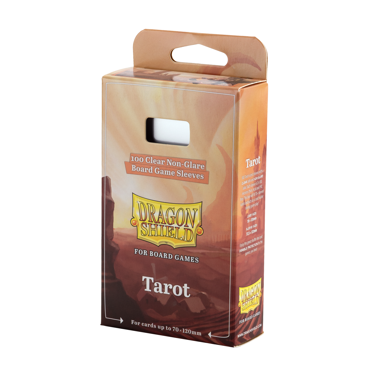 dragon-shield-tarot-clear-non-glare-board-game-sleeves image 1