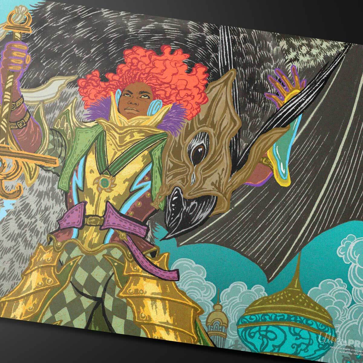 ultra-pro-aetherdrift-caradora-heart-of-alacria-playmat-spielmatte image 2