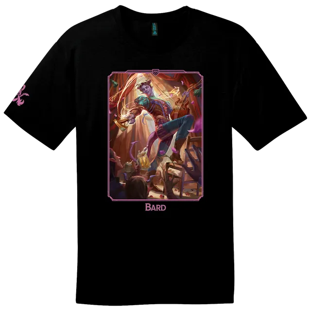 ultra-pro-dungeons-dragons-bard-class-t-shirt image 1
