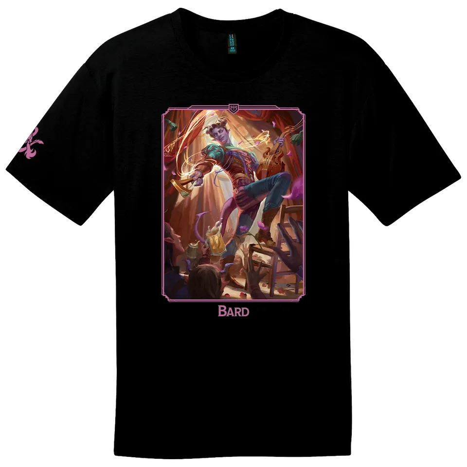ultra-pro-dungeons-dragons-bard-class-t-shirt image 1