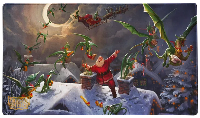 dragon-shield-christmas-2023-tcg-playmat-spielmatte image 1