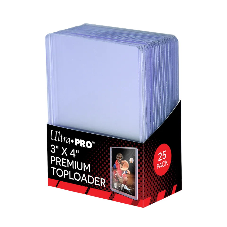 ultra-pro-3-x-4-ultra-clear-premium-toploader-sleeves-25ct-f-r-standard-karten image 1