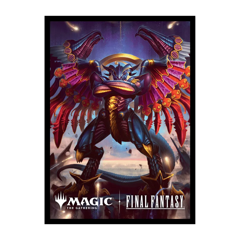 ultra-pro-magic-the-gathering-final-fantasy-summon-bahamut-deck-protector-100ct- image 1