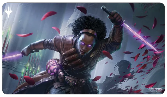 ultra-pro-magic-innistrad-crimson-vow-kaya-geist-hunter-gaming-playmat image 1