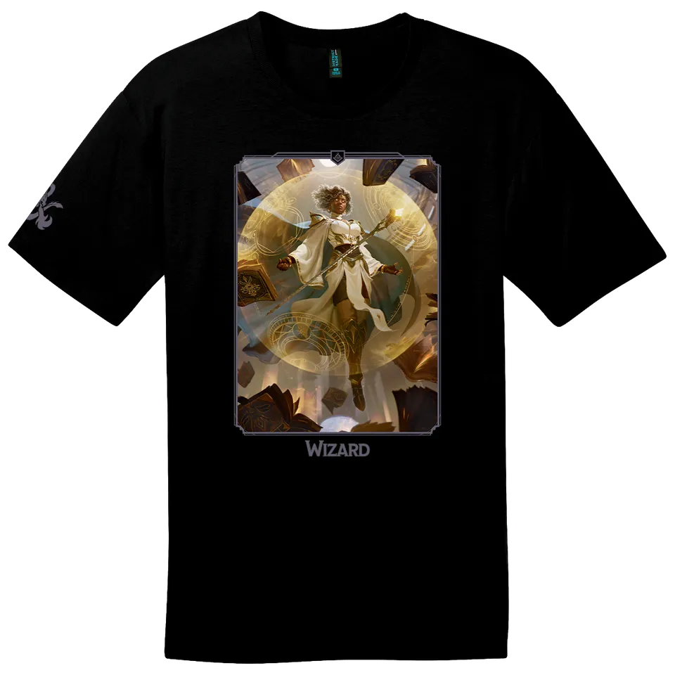 ultra-pro-dungeons-dragons-wizard-class-t-shirt image 1