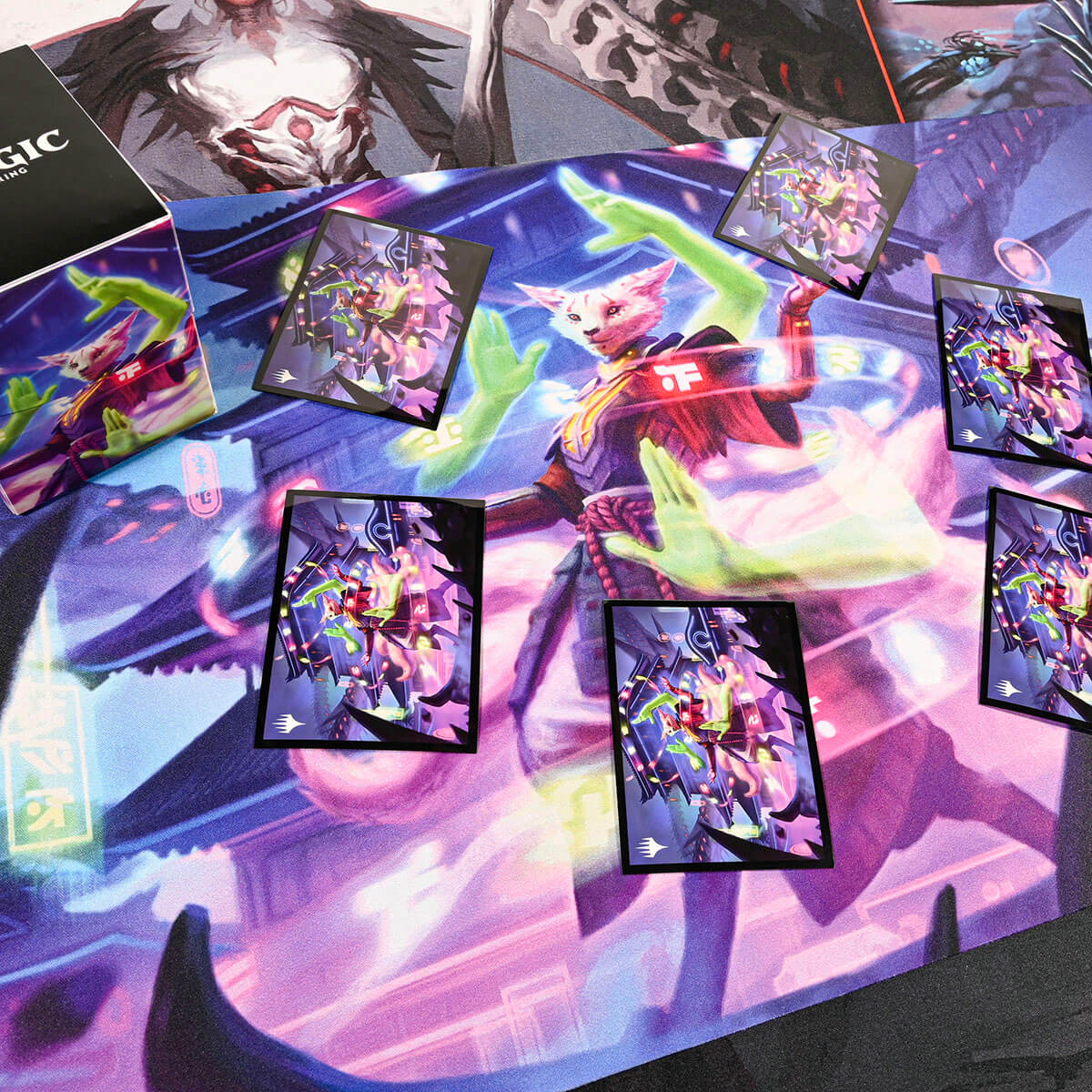ultra-pro-march-of-the-machine-bright-palm-soul-awakener-standard-deck-protector image 4