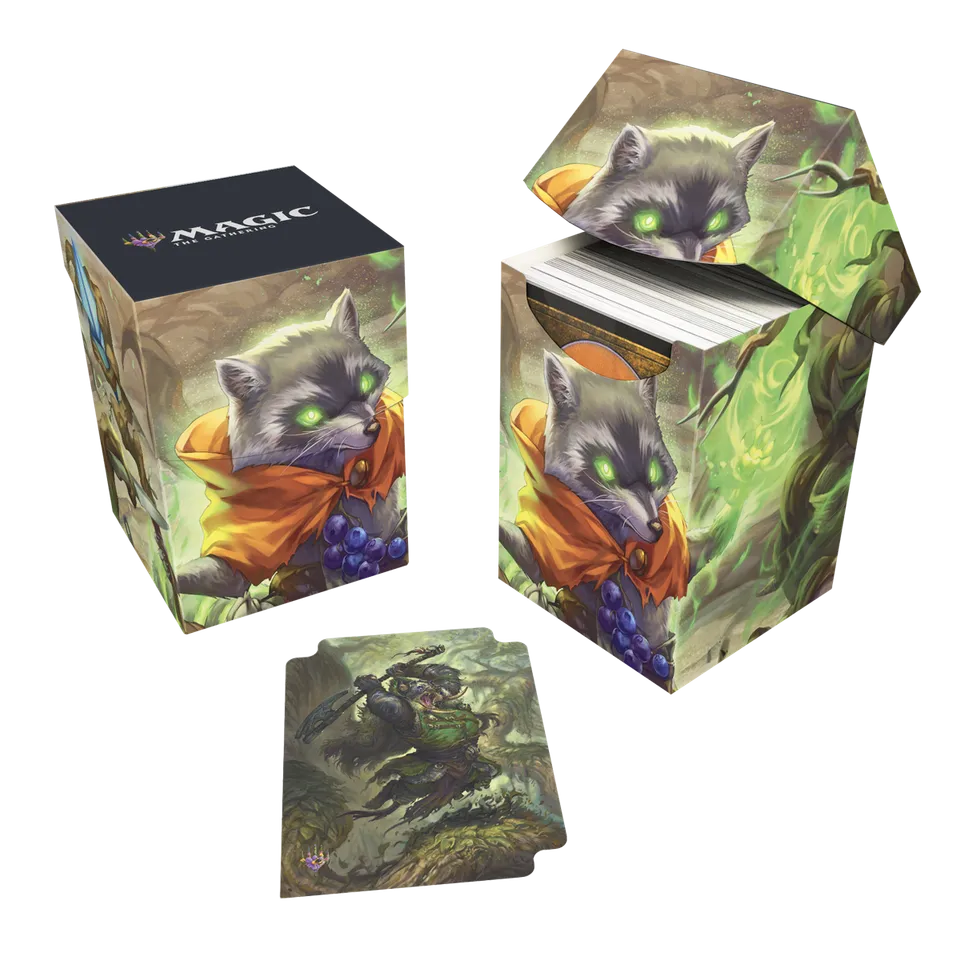 ultra-pro-bloomburrow-bello-bard-of-the-brambles-100-deckbox-magic-the-gathering image 1