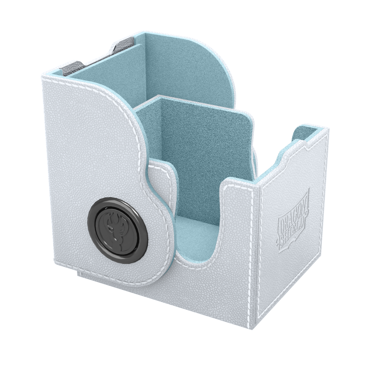 dragon-shield-dragon-box-100-deckbox-white-aqua image 6
