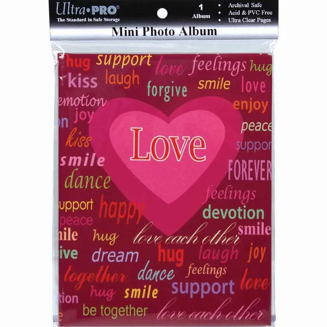 ultra-pro-love-theme-mini-fotoalbum-f-r-24-fotos-4-x-6 image 1
