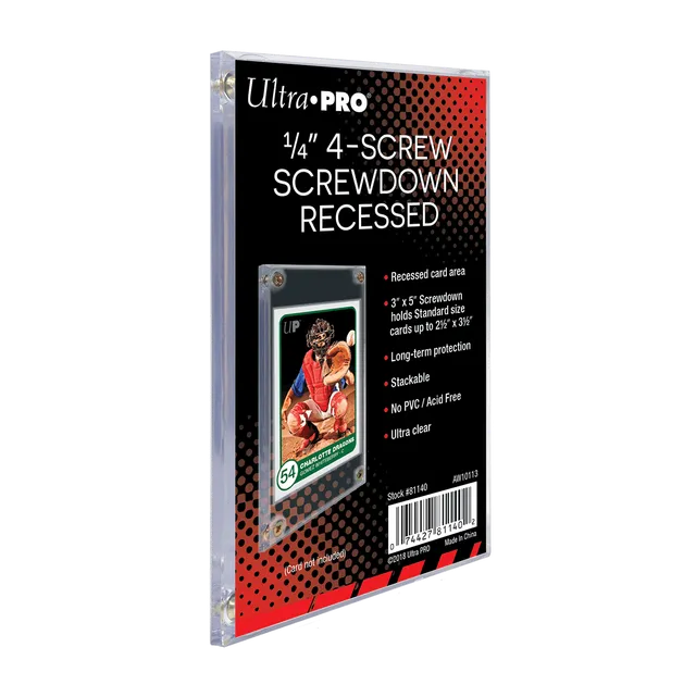 ultra-pro-1-4-4-screw-screwdown-recessed-kartenhalter image 1