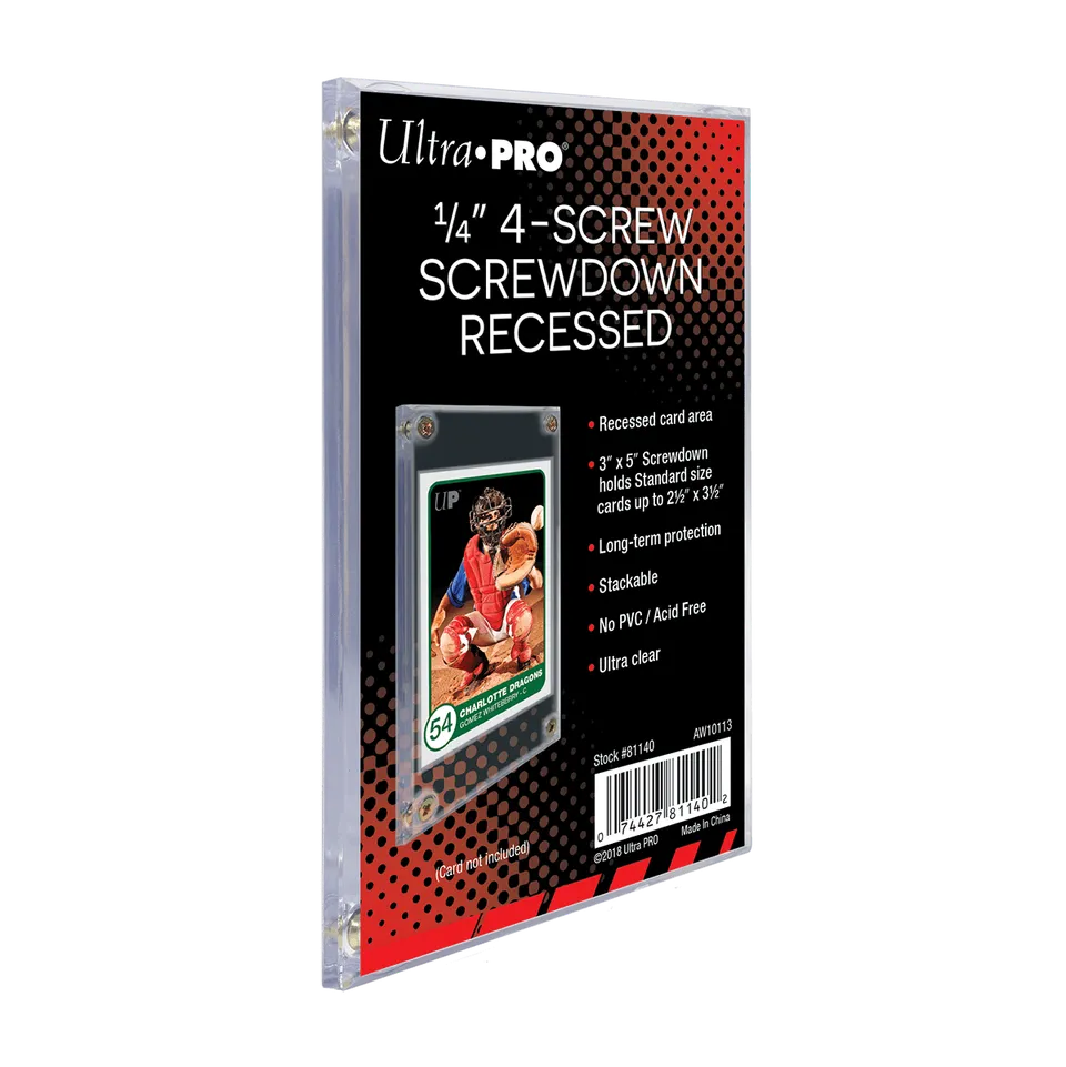 ultra-pro-1-4-4-screw-screwdown-recessed-kartenhalter image 1