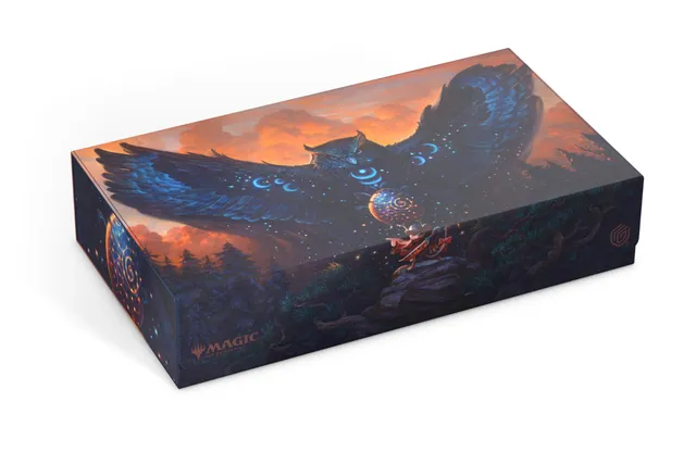 ultimate-guard-omnihive-1000-xenoskin-mtg-bloomburrow-dawn-s-truce-braun-gr-n image 1