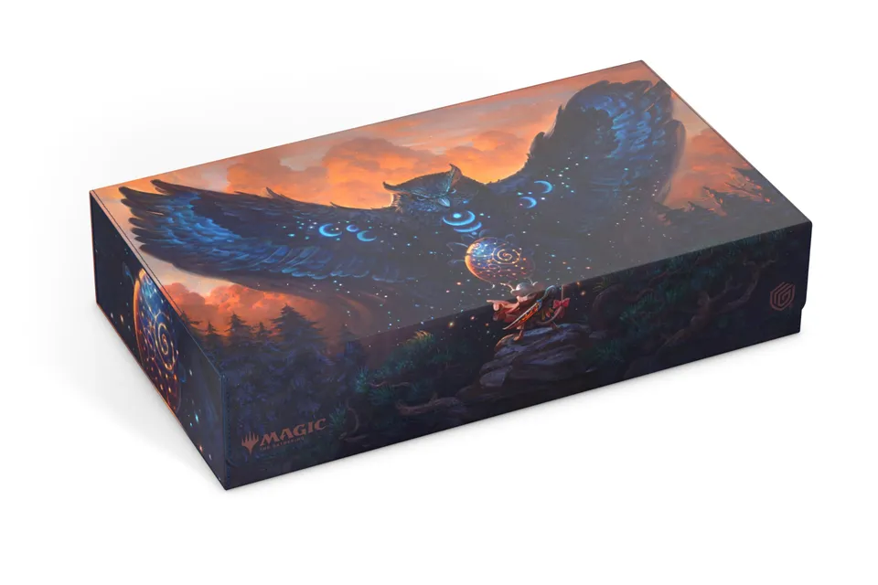ultimate-guard-omnihive-1000-xenoskin-mtg-bloomburrow-dawn-s-truce-braun-gr-n image 1