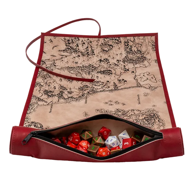 ultra-pro-sword-coast-dice-scroll-map-w-rfelrolle-f-r-dungeons-dragons image 1