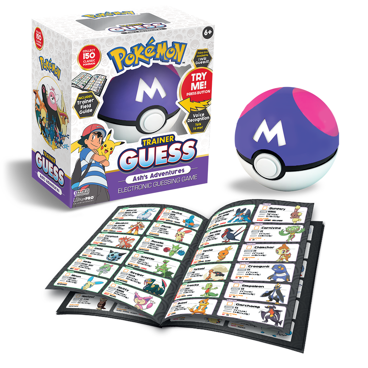 ultra-pro-pok-mon-trainer-guess-ash-s-adventures-elektronisches-spiel-ab-6-jahre image 2