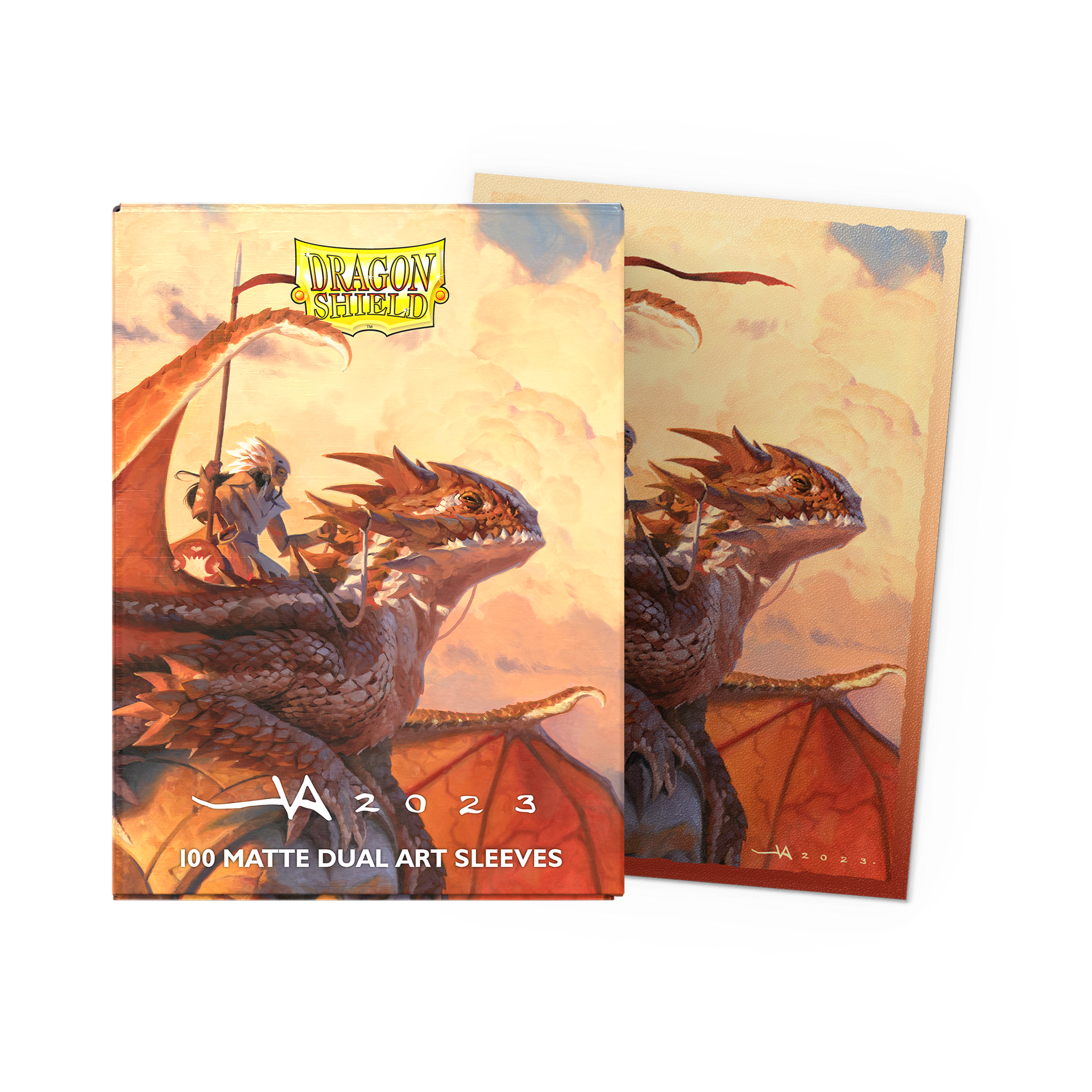 dragon-shield-signature-series-matte-dual-art-sleeves-the-adameer image 1