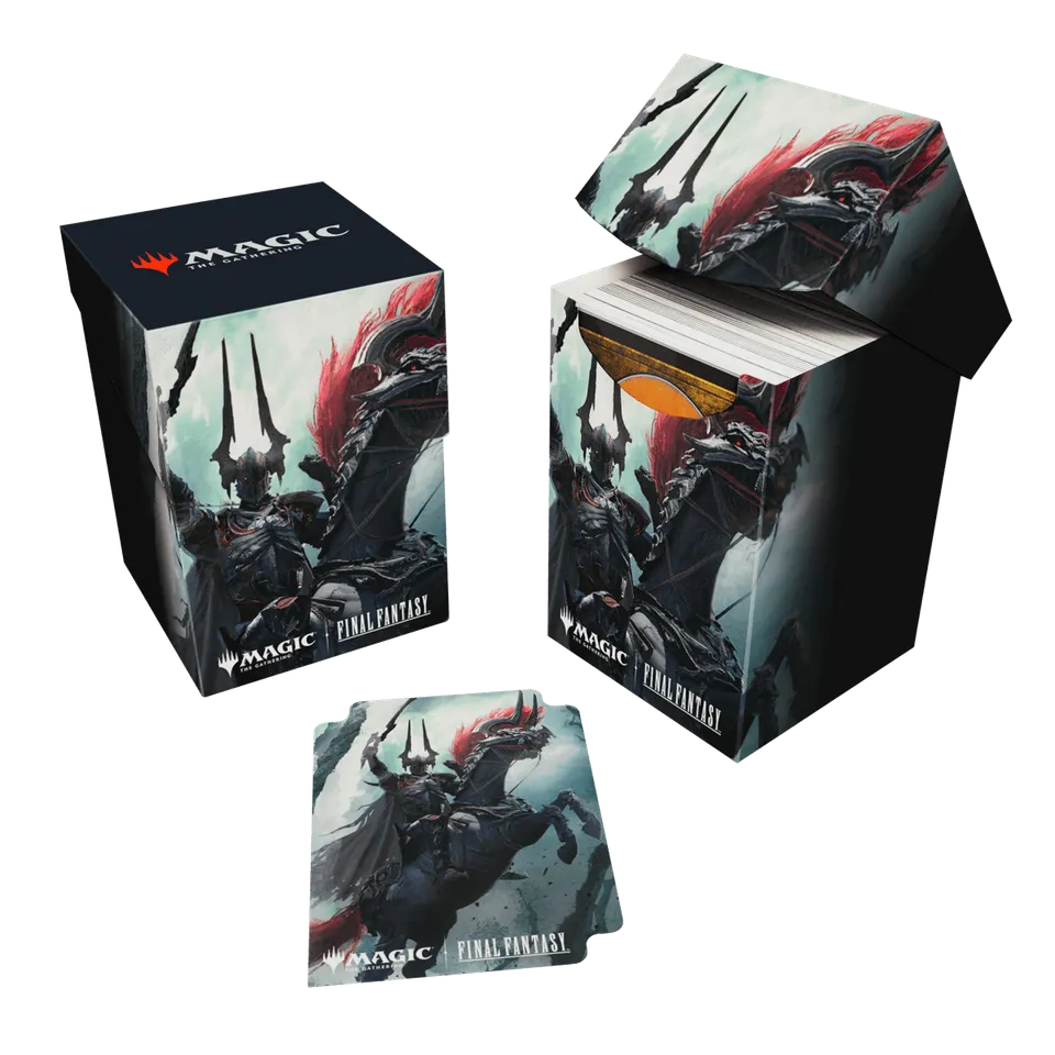ultra-pro-magic-the-gathering-final-fantasy-summon-primal-odin-100-deck-box image 1