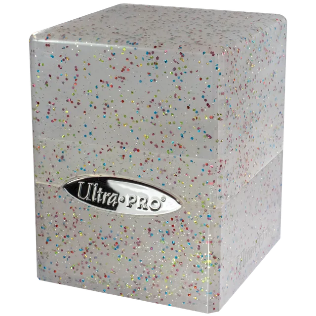 ultra-pro-glitter-satin-cube-deck-box-crystal-f-r-100-standard-karten image 1