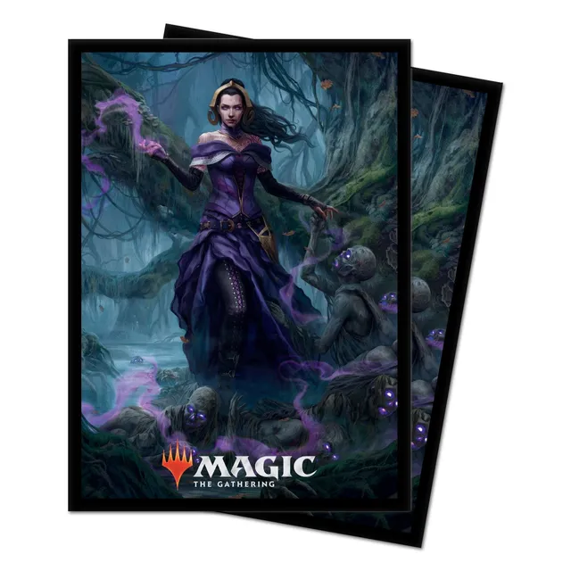 ultra-pro-m21-liliana-waker-of-the-dead-standard-deck-protector-sleeves-100ct-f- image 1