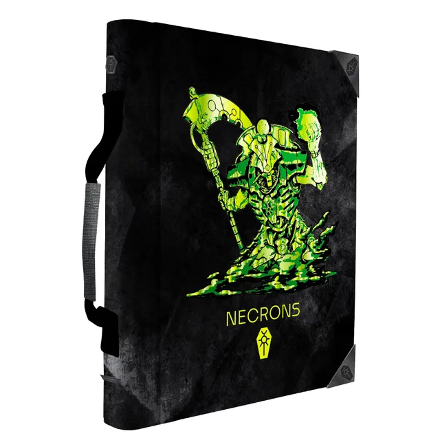 ultra-pro-warhammer-40-000-codex-book-folio-necrons-debossed image 1