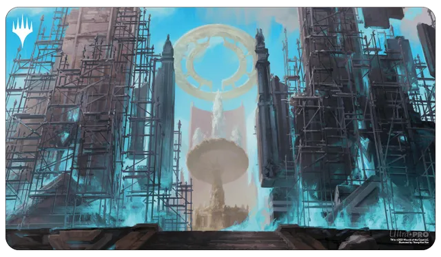 ultra-pro-playmat-ravnica-remastered-azorius-senate-hallowed-fountain-f-r-magic- image 1