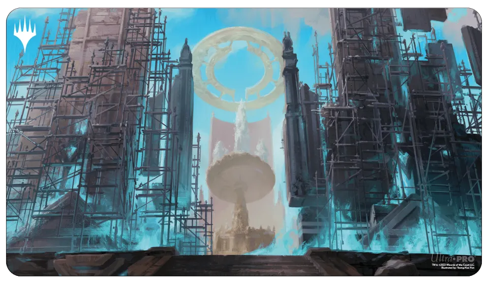 ultra-pro-playmat-ravnica-remastered-azorius-senate-hallowed-fountain-f-r-magic- image 1