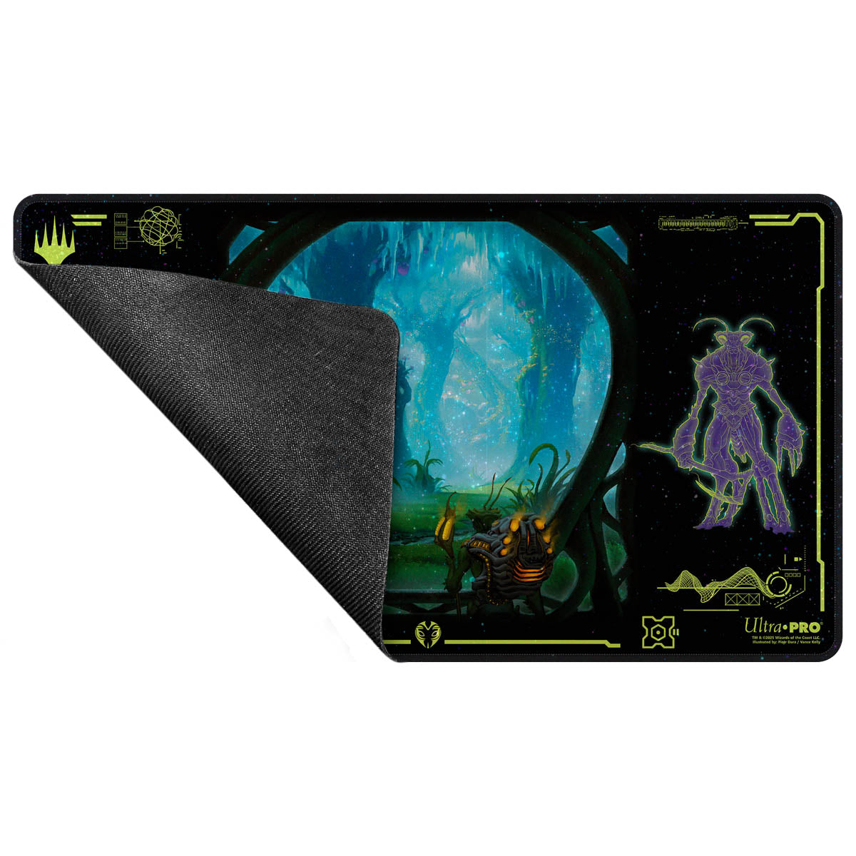ultra-pro-edge-of-eternities-evendo-waking-haven-holofoil-playmat-f-r-magic-the- image 3