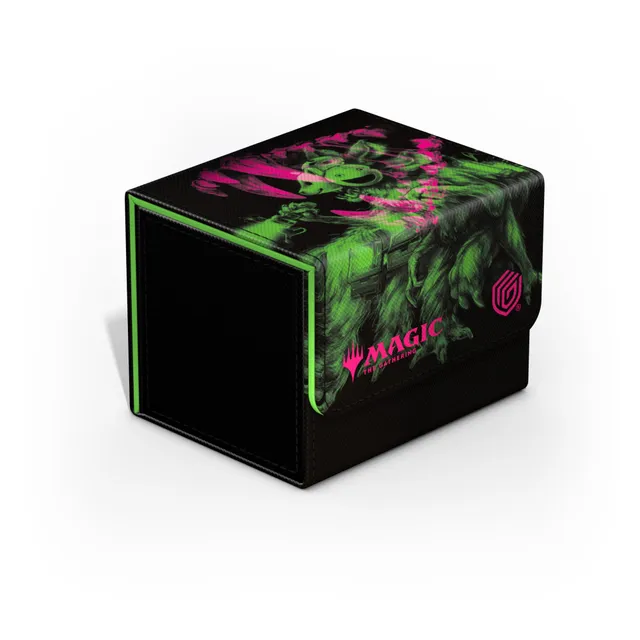 ultimate-guard-sidewinder-100-xenoskin-magic-duskmourn-deckbox-kona-rescue-beast image 1