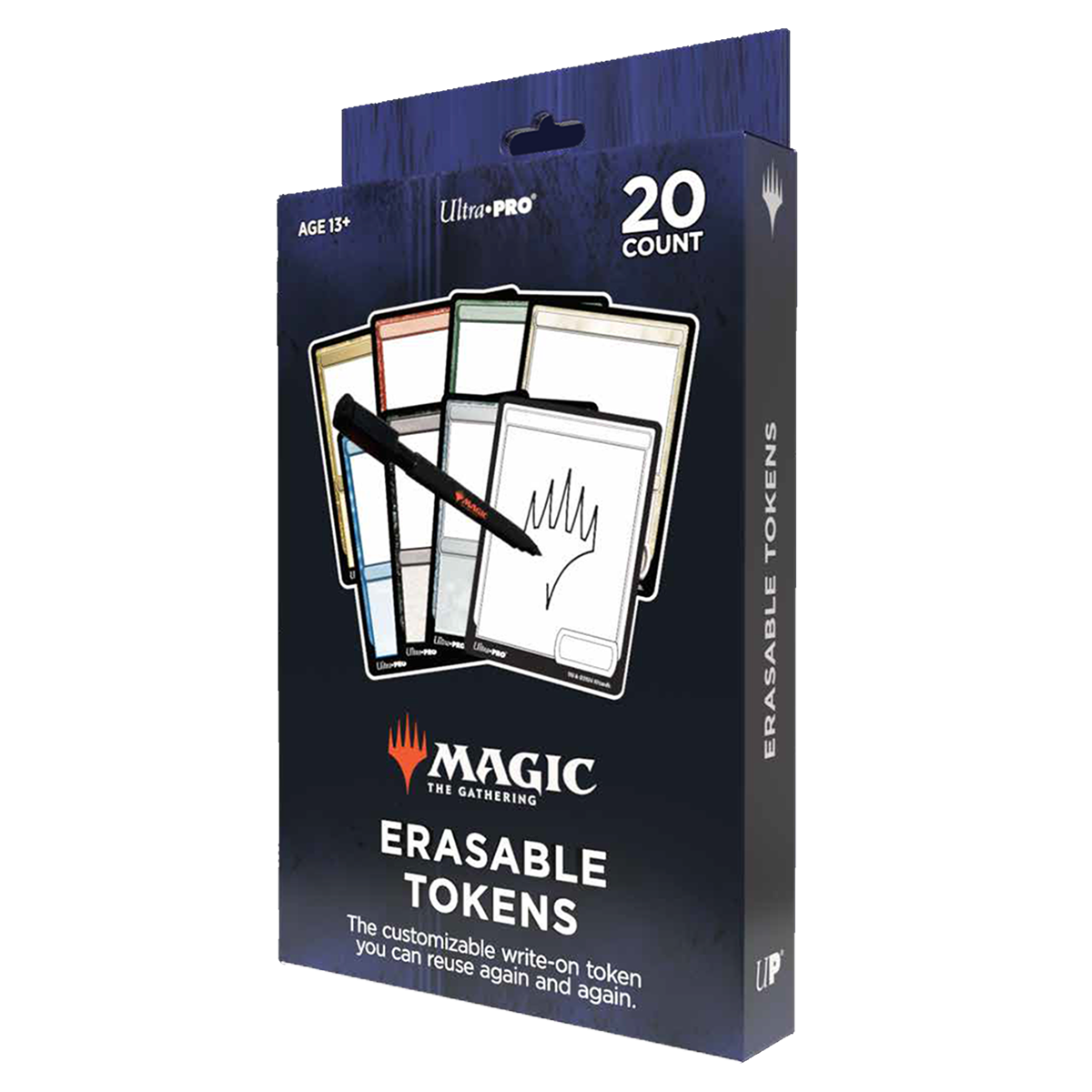 ultra-pro-erasable-tokens-f-r-magic-the-gathering-20-wiederbeschreibbare-dry-era image 1