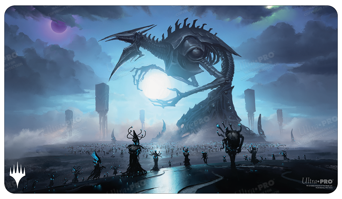 ultra-pro-phyrexia-all-will-be-one-blue-sun-s-twilight-standard-gaming-playmat-f image 1
