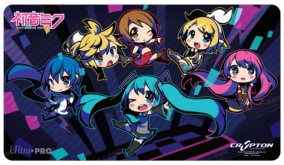 ultra-pro-chibis-standard-gaming-playmat-f-r-hatsune-miku image 1