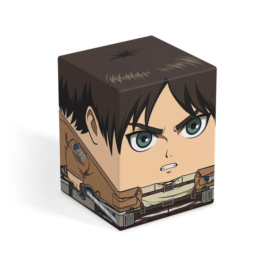 ultimate-guard-squaroes-squaroe-deck-box-100-attack-on-titan-aot001-eren-j-ger image 1